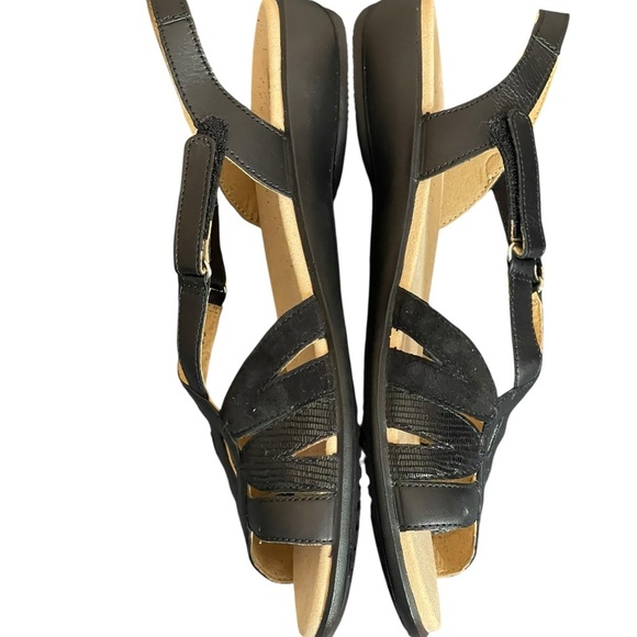 Hotter flare comfort concept black sandals size US 11 - Picture 7 of 16